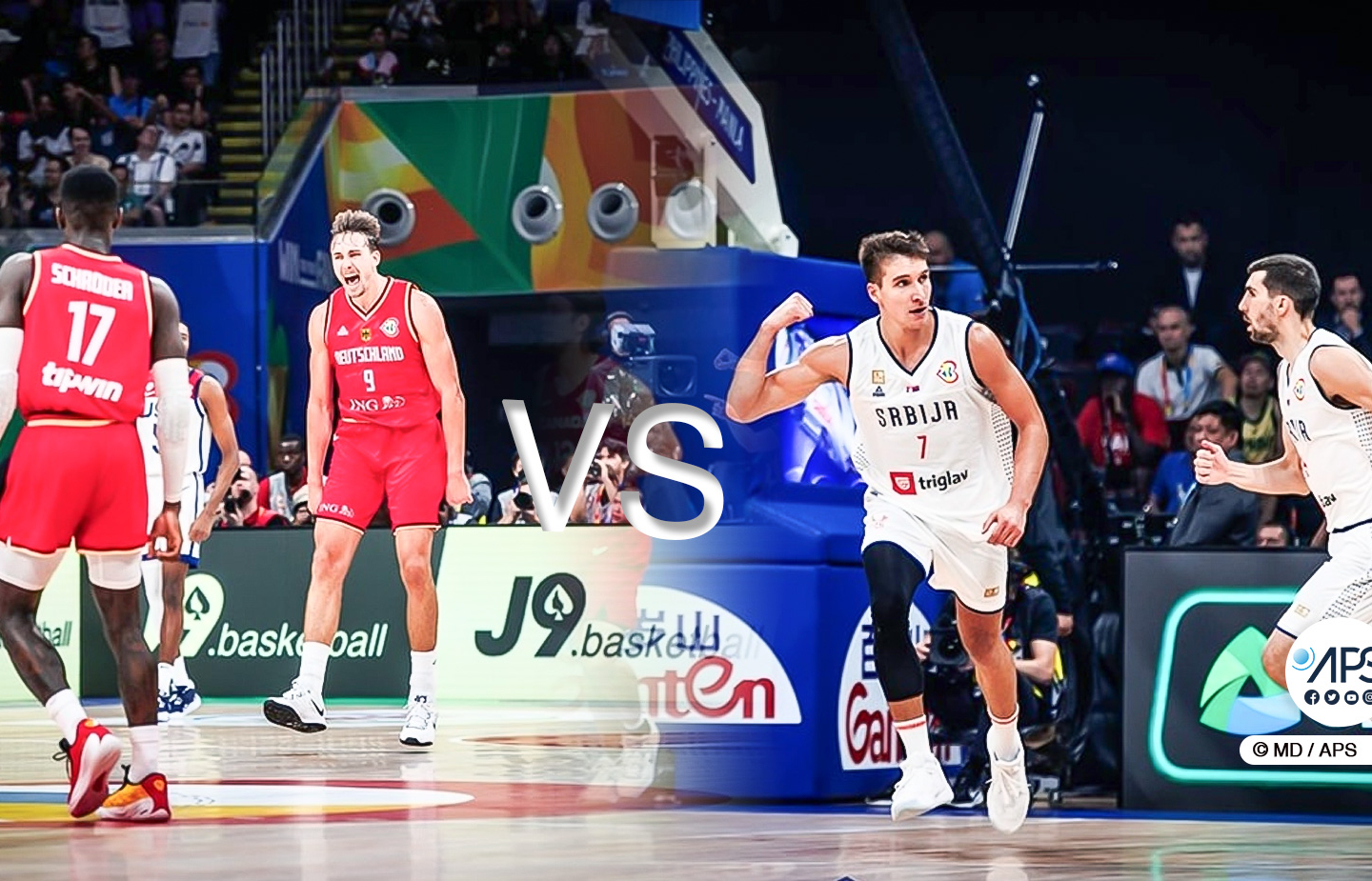 Coupe du monde de basket : Allemagne-Serbie, affiche de la finale