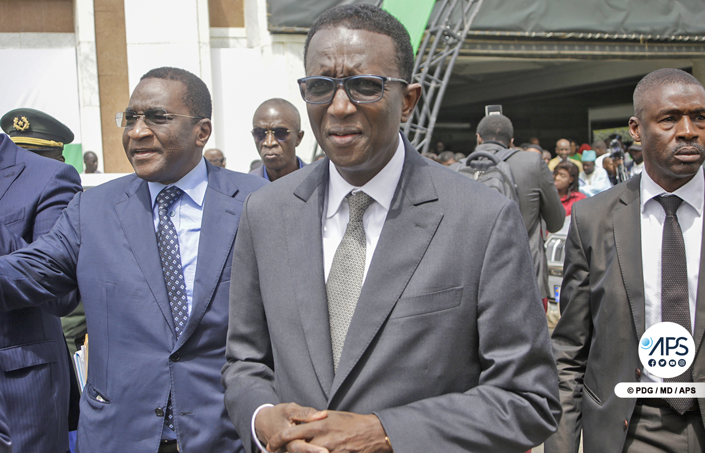 Amadou Ba est arrivé à Saint-Louis pour une visite de projets et la finale d’un tournoi de lutte