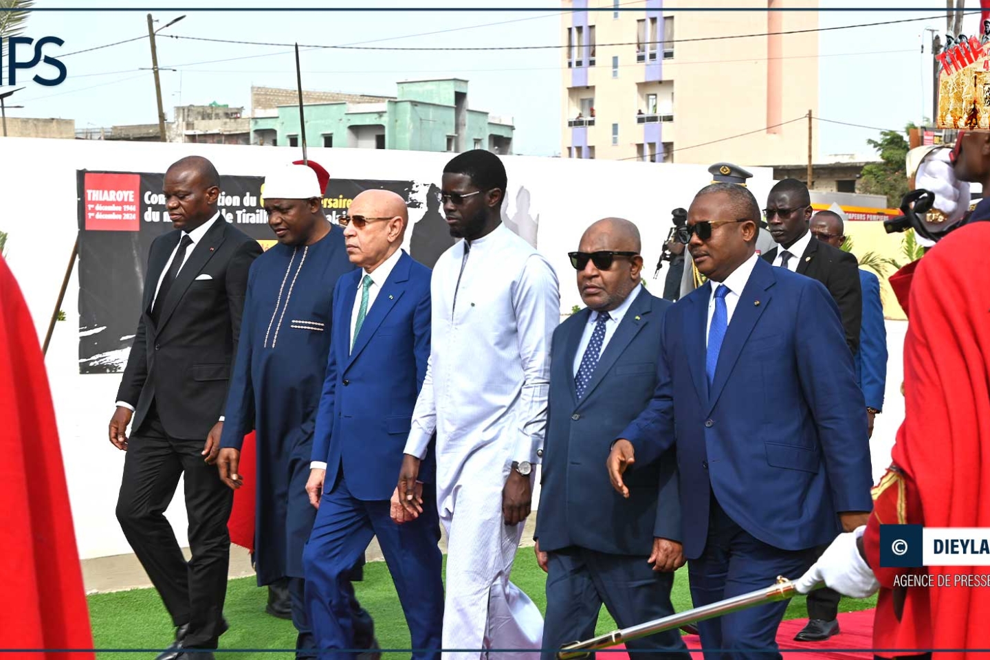 Cinq chefs d’Etat africains présents aux commémorations de Thiaroye 44