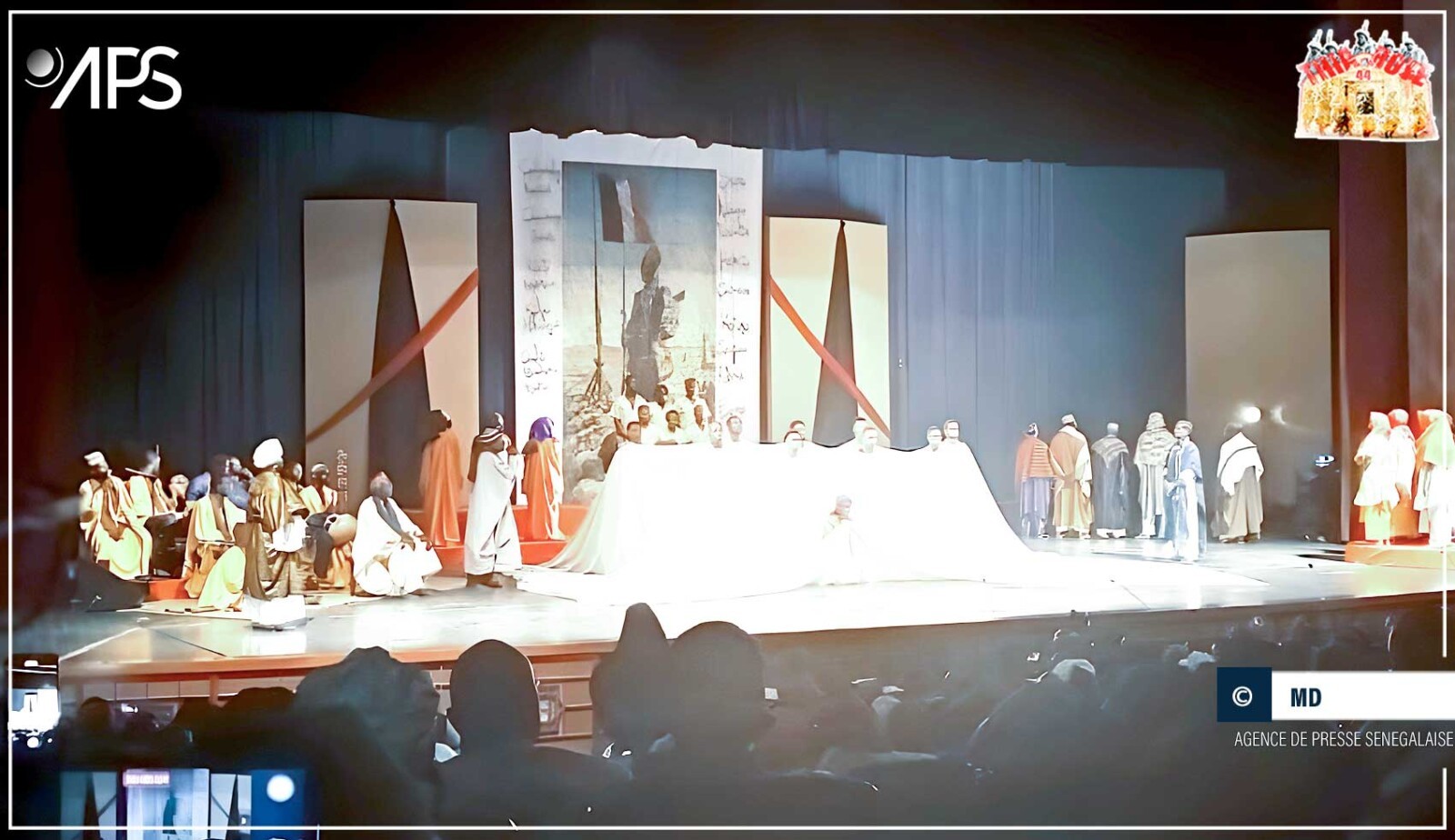 Mise en scène de "Aube africaine": Ousmane Sonko salue le spectacle proposé par Mamadou Seyba Traoré