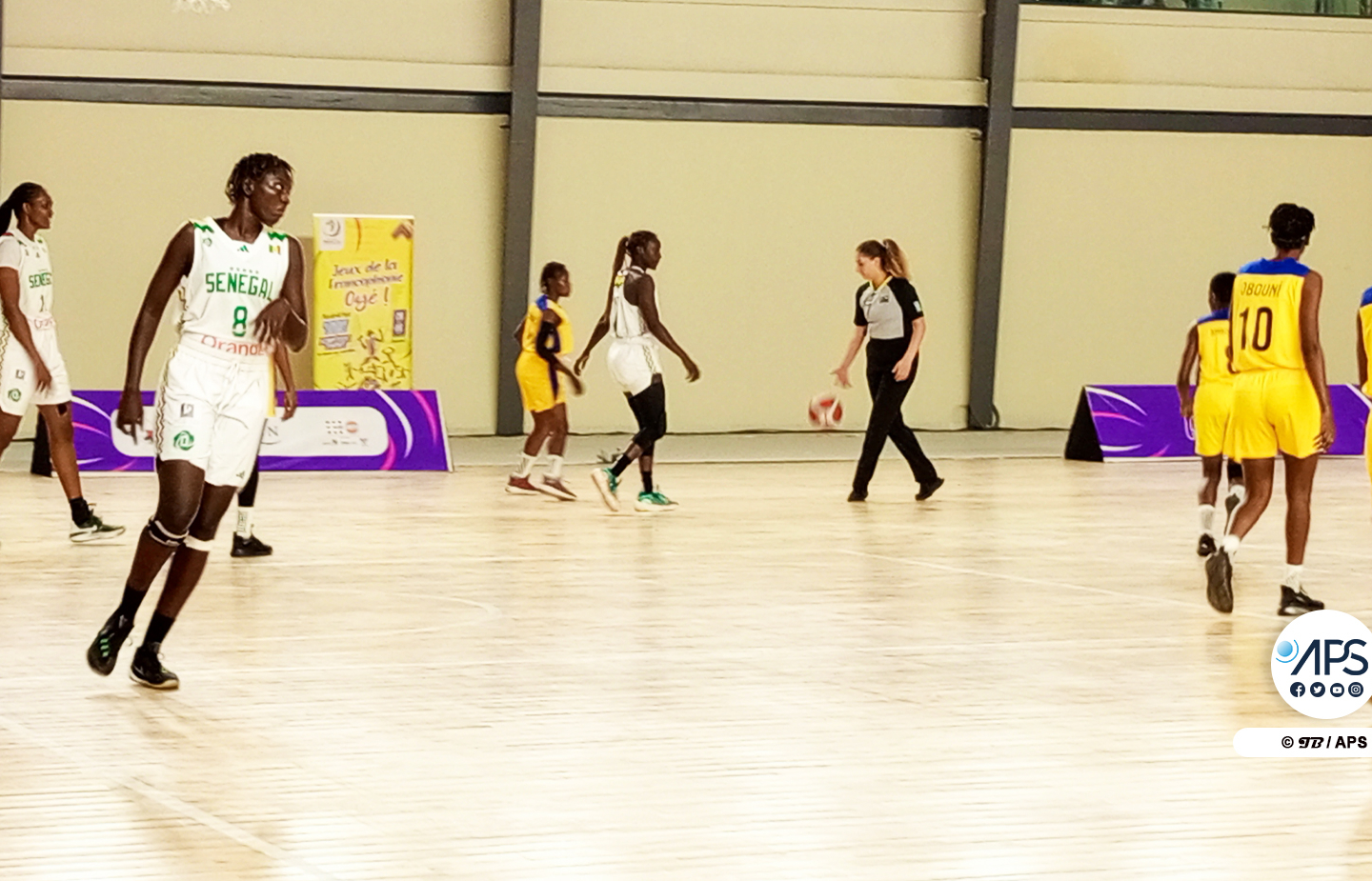 Neuvièmes Jeux de la Francophonie : le Sénégal domine la République du Congo en basketball féminin, 95-18