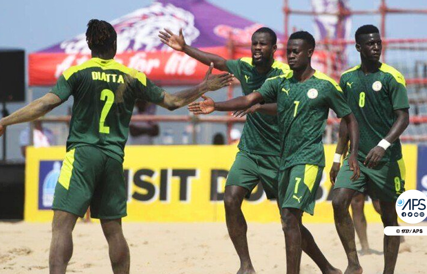 Jeux africain de plage : les Lions dominent largement les Harambee Stars, 12-1