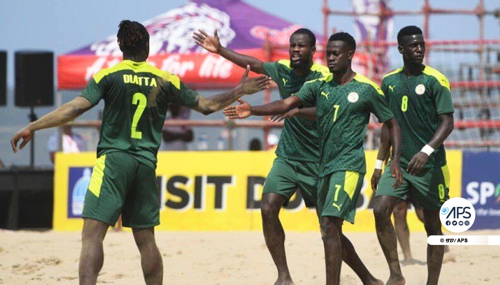 Jeux africain de plage : les Lions dominent largement les Harambee Stars, 12-1