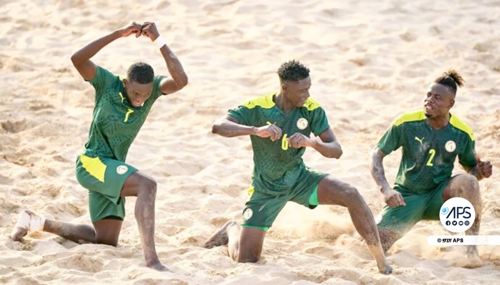 Jeux africains de la plage : les Lions signent un 2e succès devant la Tanzanie, 7-1