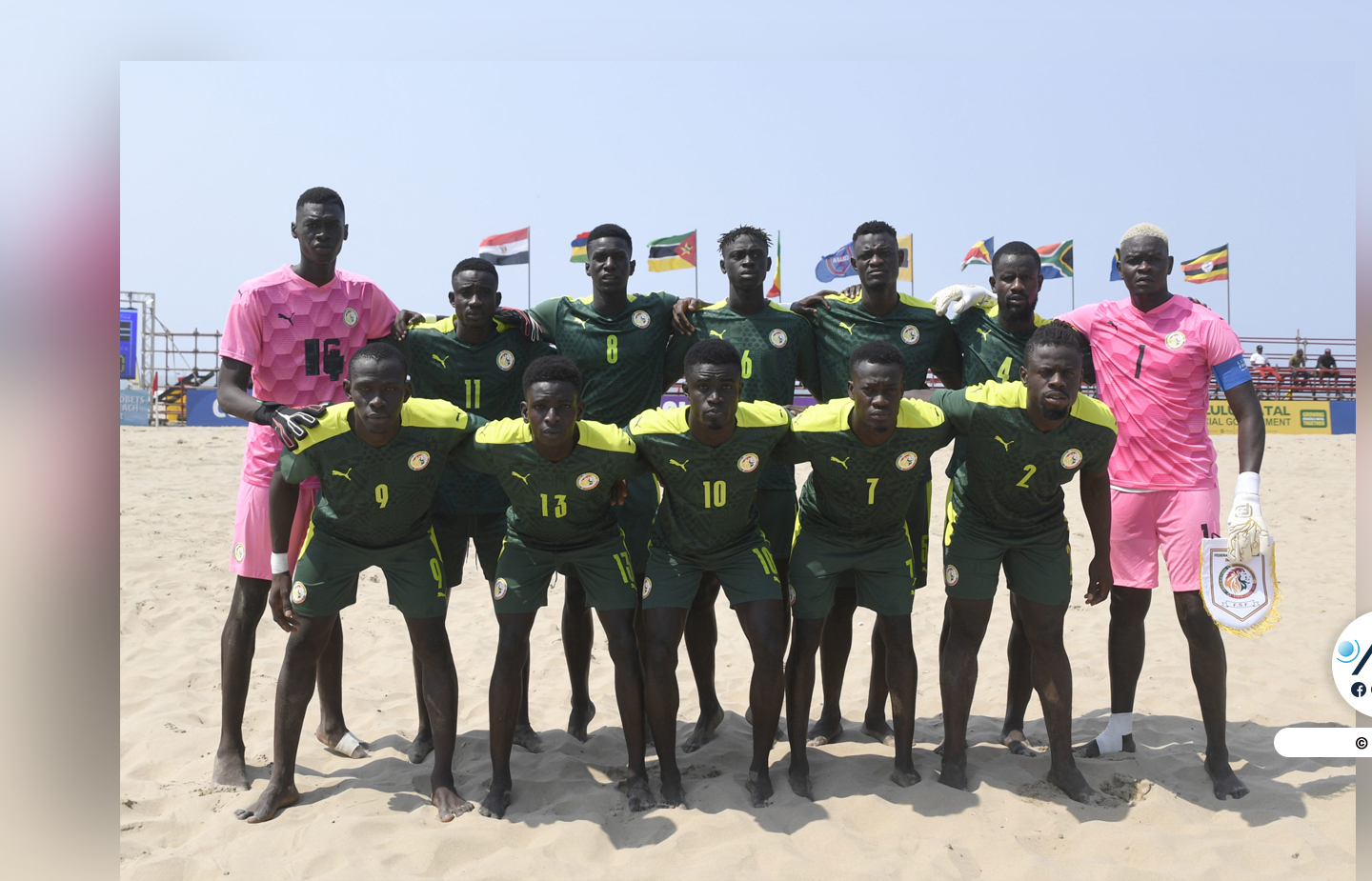 Jeux africains de plage : le Sénégal entre en lice contre le Kenya, mardi à 16h30 mn GMT