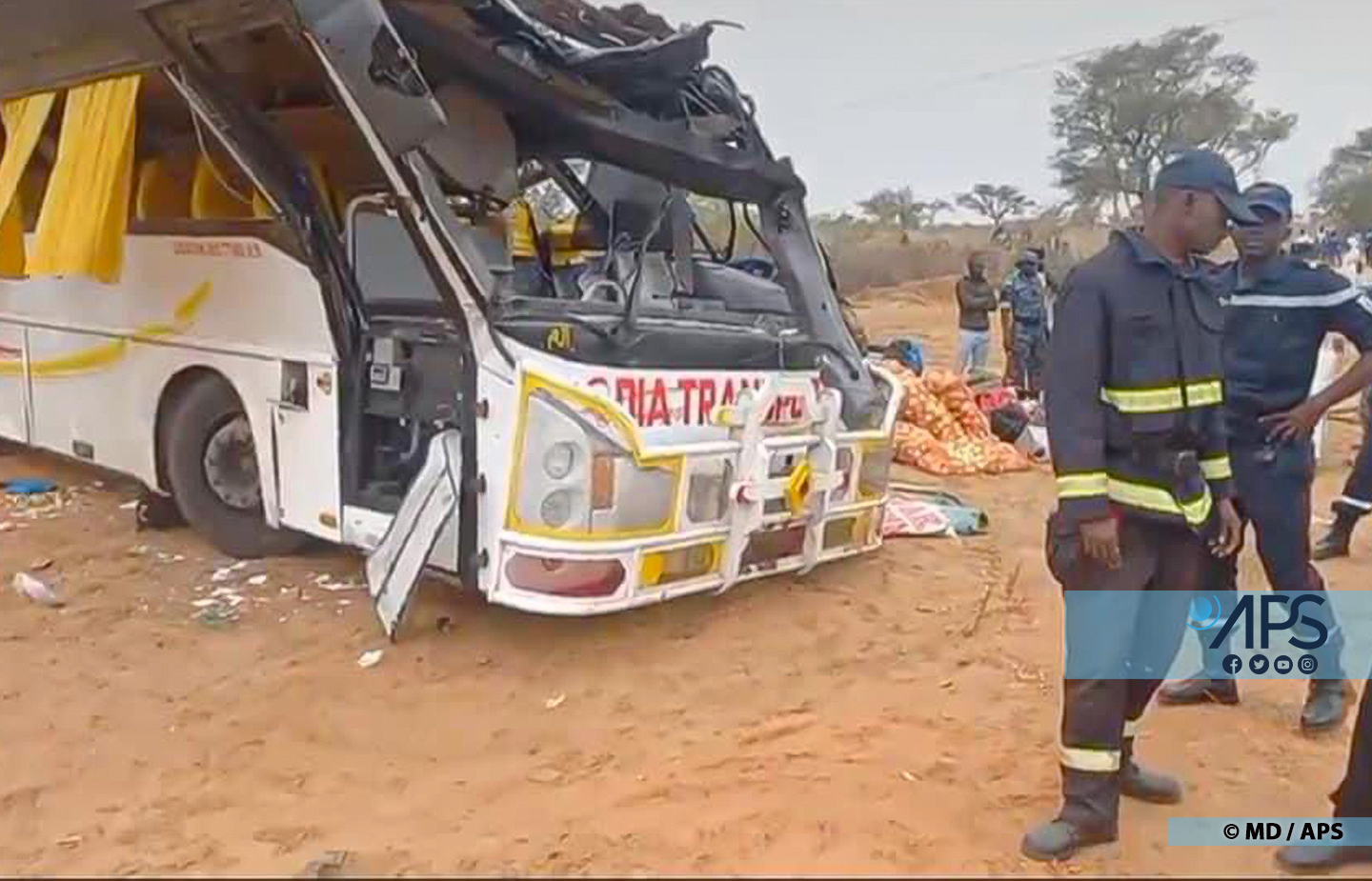 Louga : cinq personnes tuées dans un accident de la circulation
