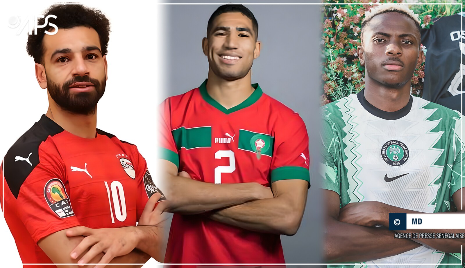 Ballon d’or africain : Salah, Hakimi et Osimhen pour succéder à Mané
