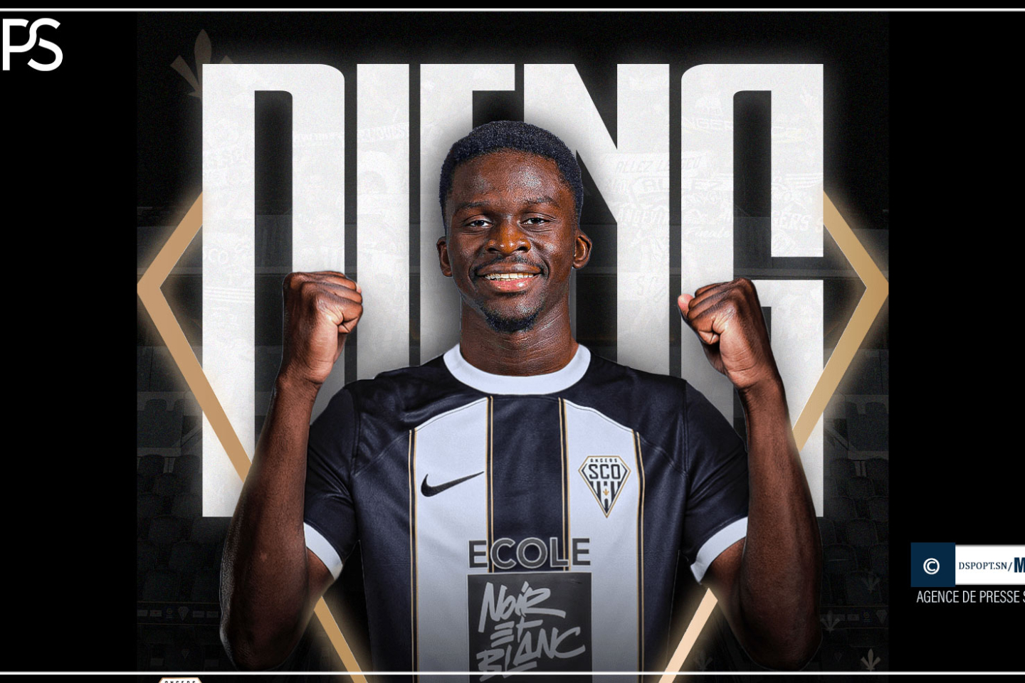 Transfert: Angers SCO officialise l’arrivée de Bamba Dieng sous forme de prêt
