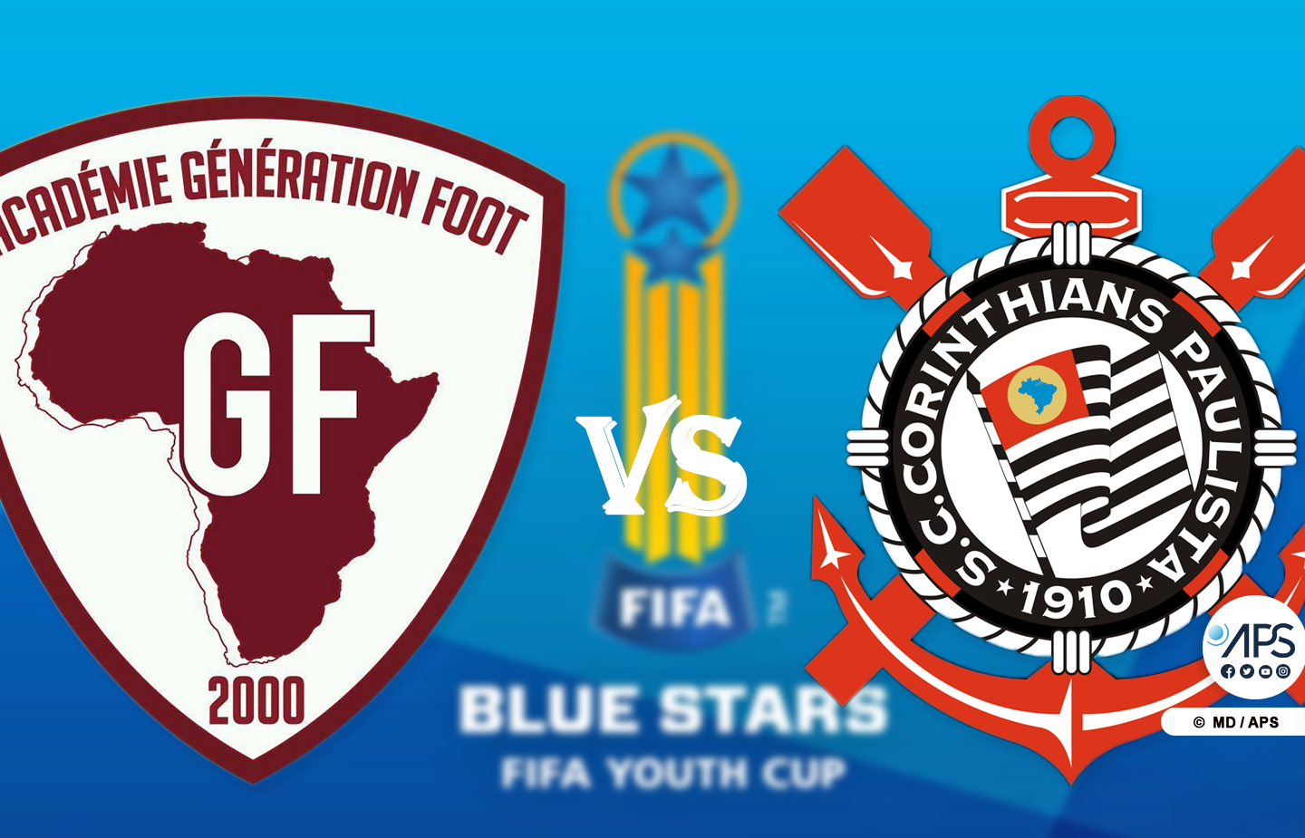 Blue Stars/FIFA Youth Cup 2023 : Génération Foot affronte Corinthians en demi-finale 