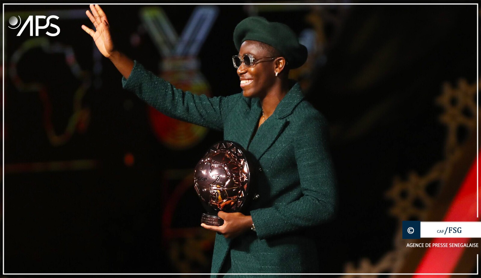 CAF Awards 2023 : Asisat Oshoala, meilleure joueuse, Regragui meilleur entraîneur