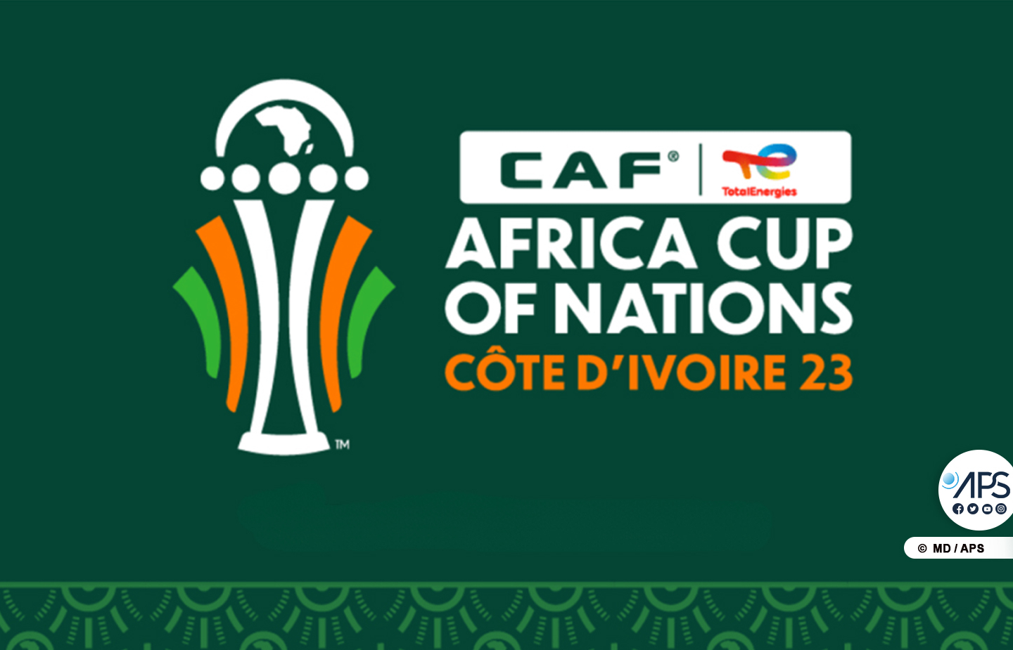 Le logo de la CAN 2023 dévoilée