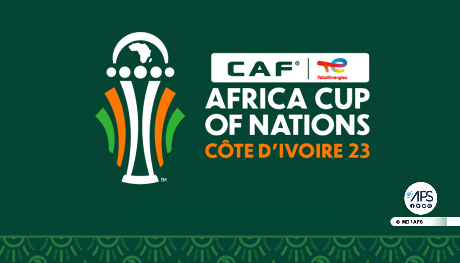 Le logo de la CAN 2023 dévoilée