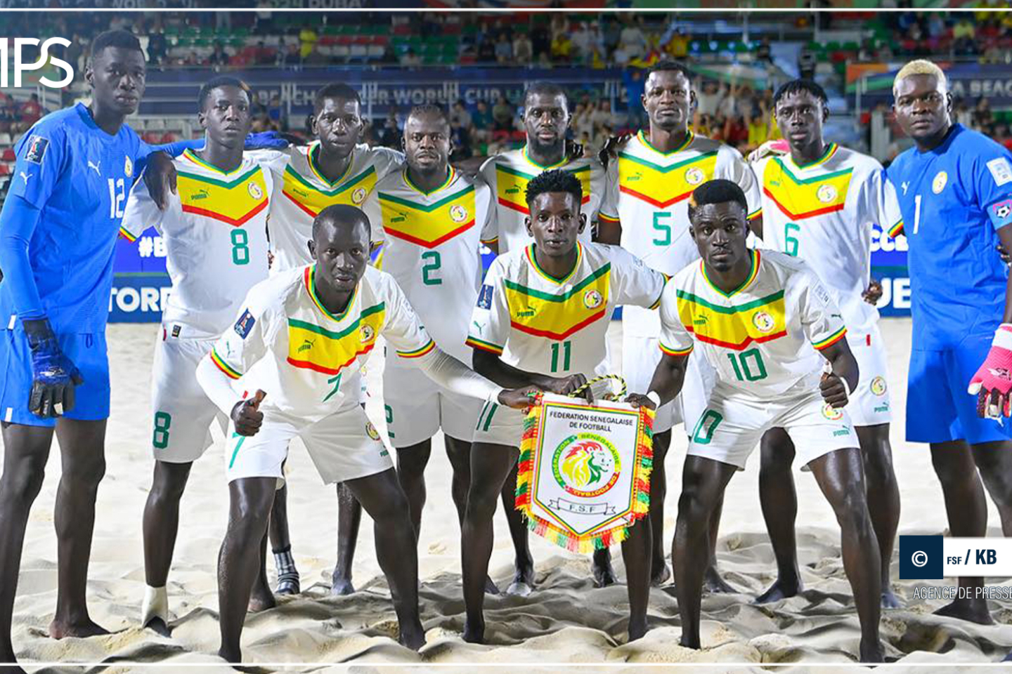 Le Sénégal remporte la CAN de beach soccer pour la huitième fois