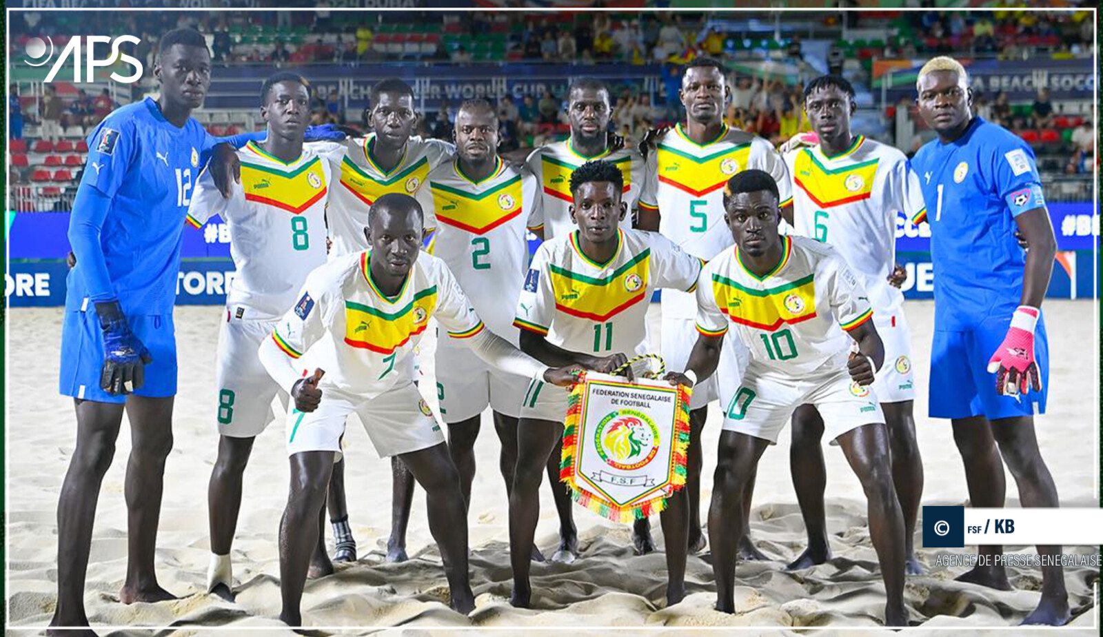Le Sénégal remporte la CAN de beach soccer pour la huitième fois