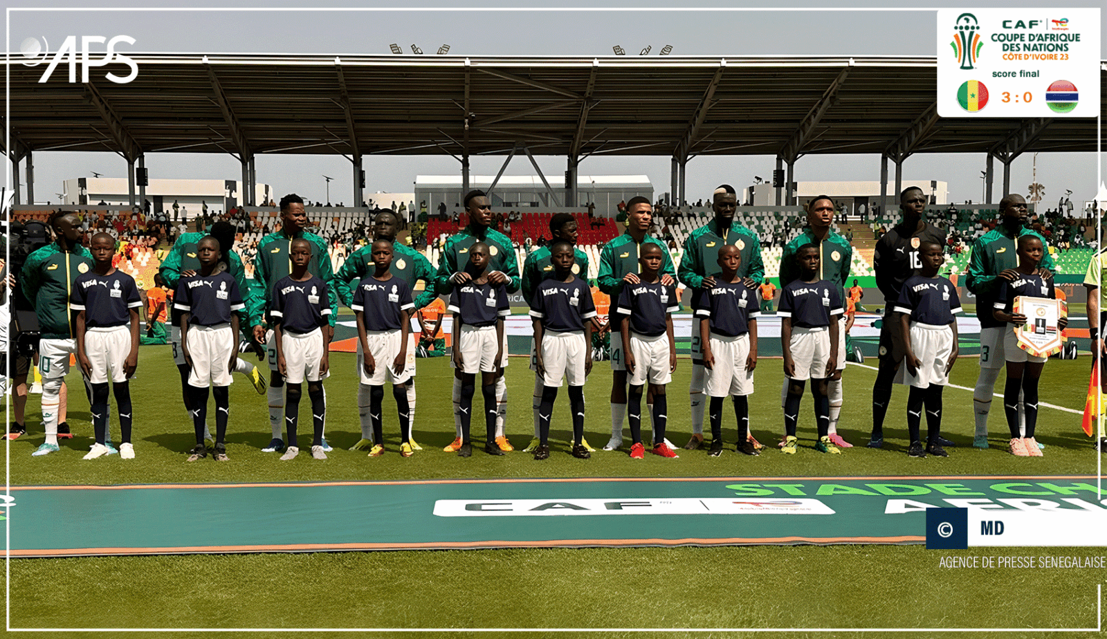 CAN 2023 : les champions en titre sénégalais soignent leur entrée