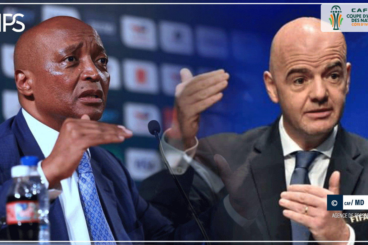La CAN ivoirienne sera la mieux réussie, selon Mostpse et Infantino