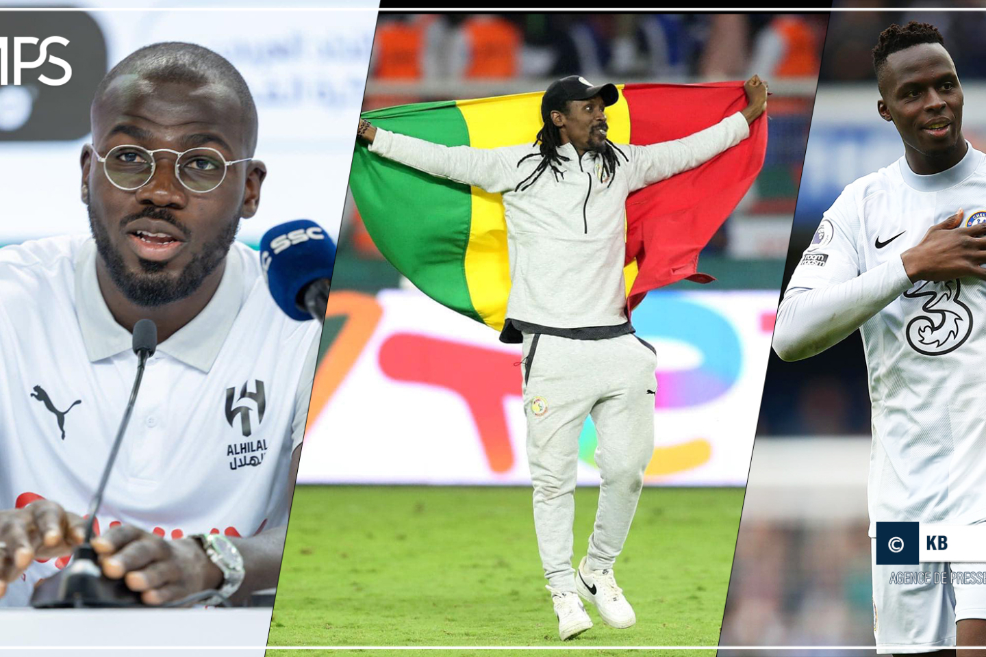 Koulibaly, Mendy et Mané rendent hommage à Aliou Cissé