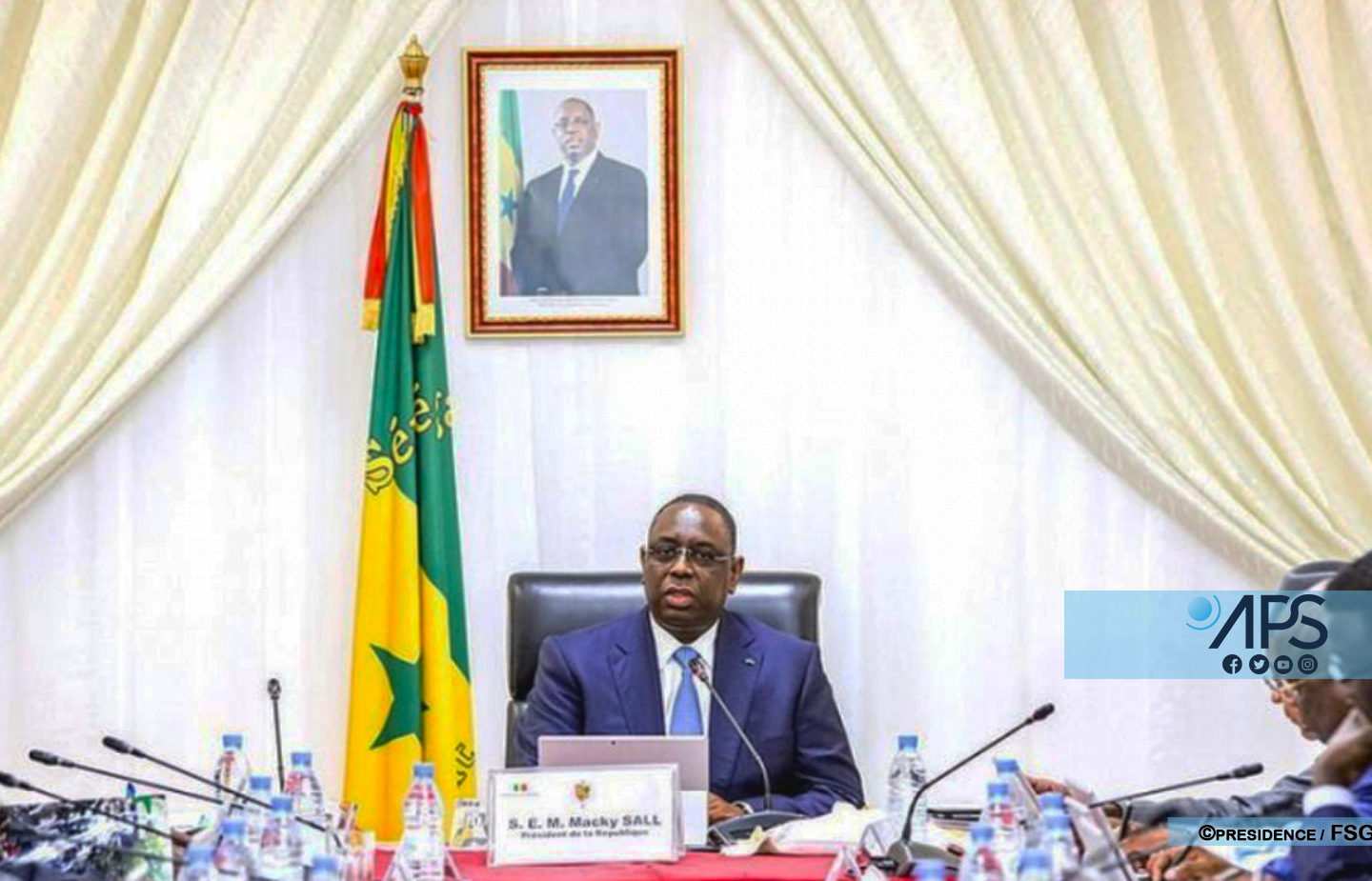 Macky Sall réaffirme “sa disponibilité et son engagement à consolider le dialogue et la concertation”
