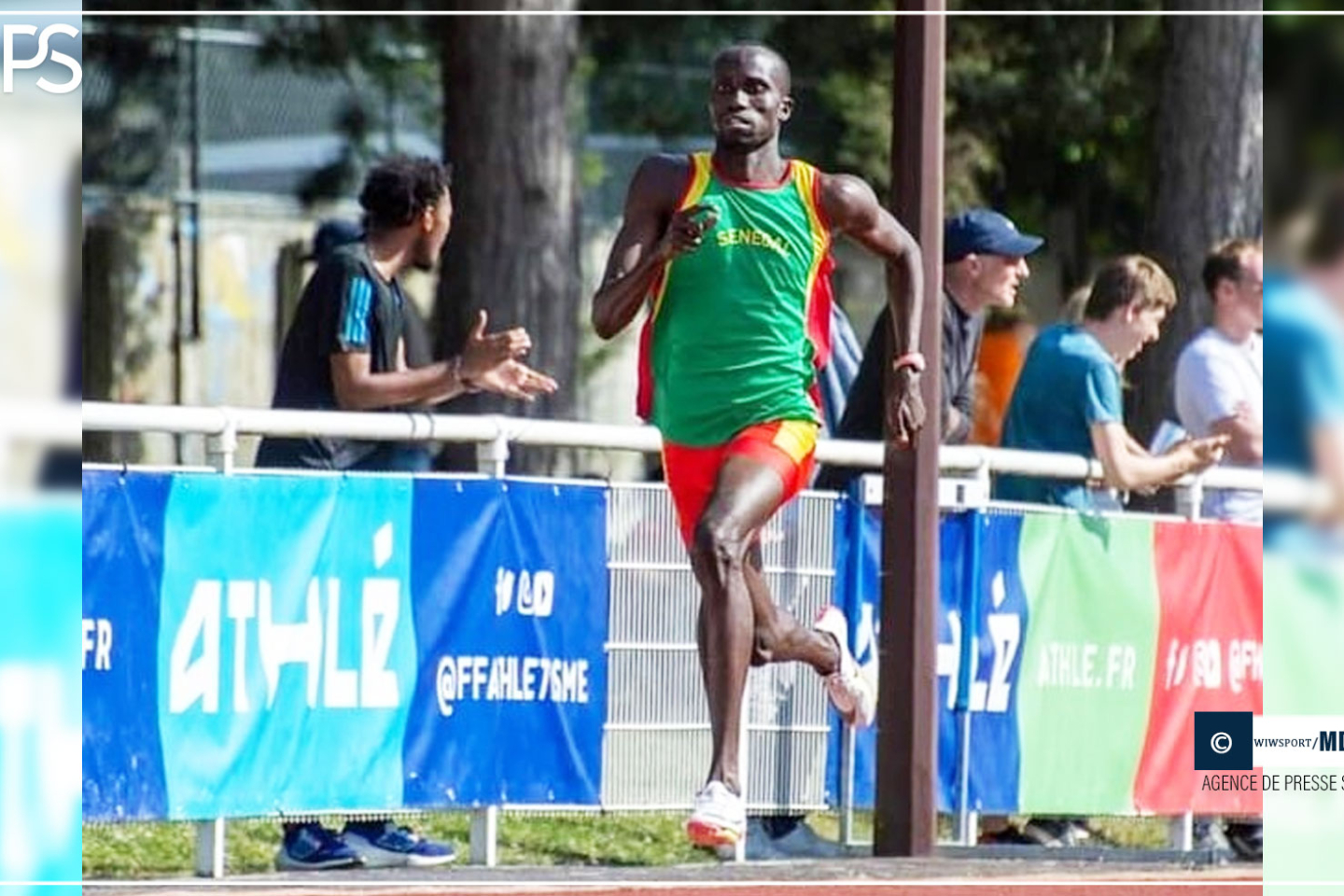 Cheikh Tidiane Diouf content d’avoir battu le record du Sénégal du 400 mètres