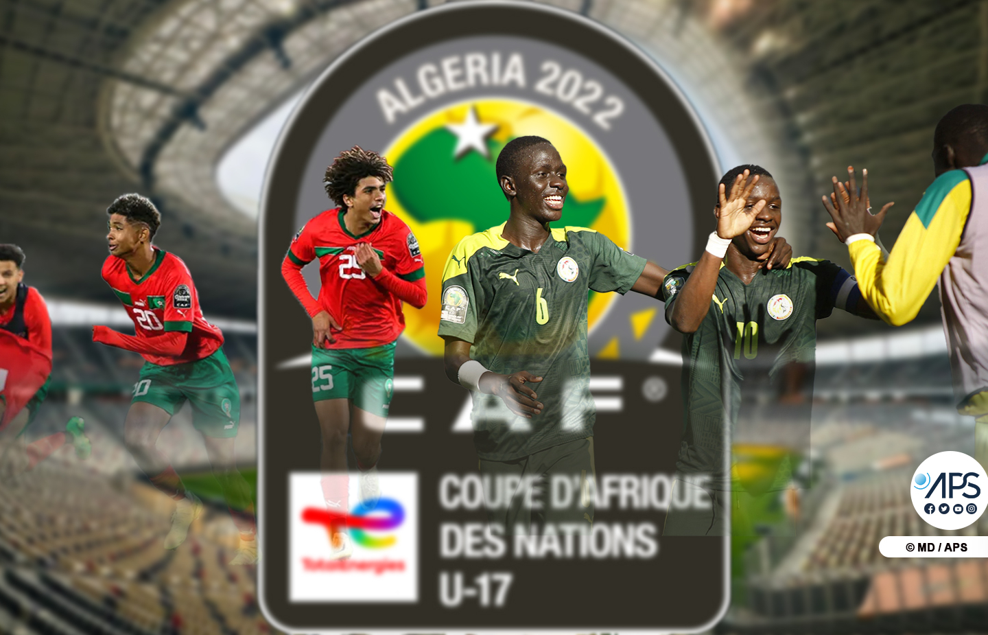 Sénégal-Maroc, duel épique pour la finale de la CAN U17
