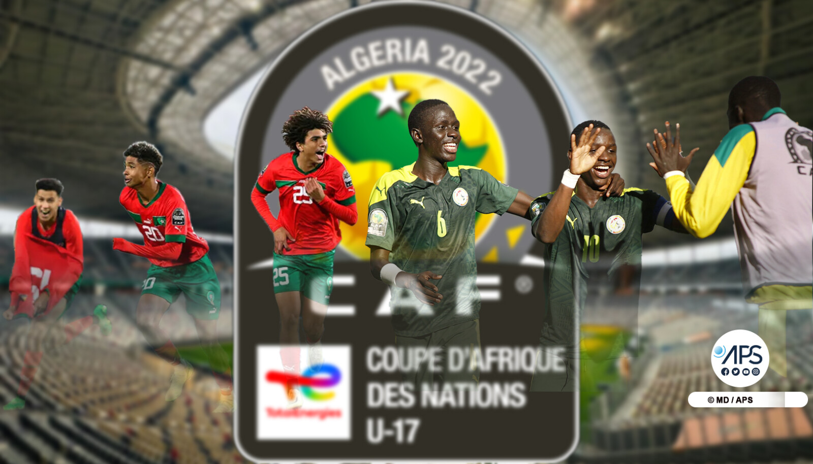 Sénégal-Maroc, duel épique pour la finale de la CAN U17