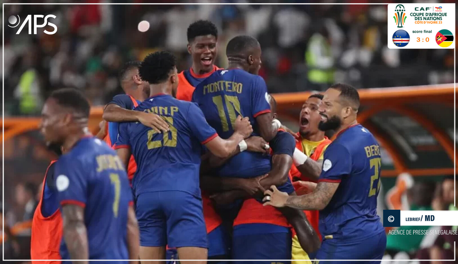 CAN 2023 : le Cap-Vert se qualifie en huitièmes de finale sans tambour ni trompette