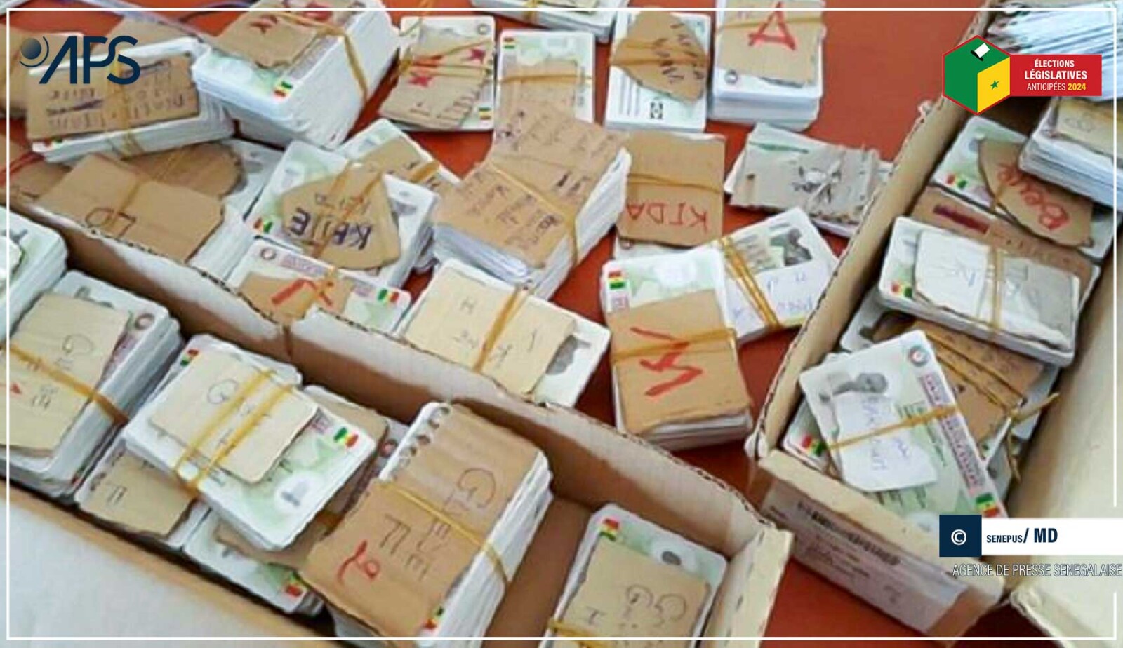 Ziguinchor : plus de 4.000 cartes d’électeur pas encore retirées (préfet) 