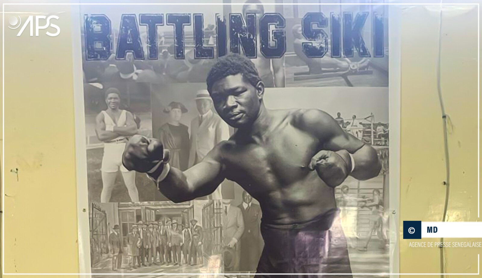 Saint-Louis : une exposition retrace le parcours de Batling Siki