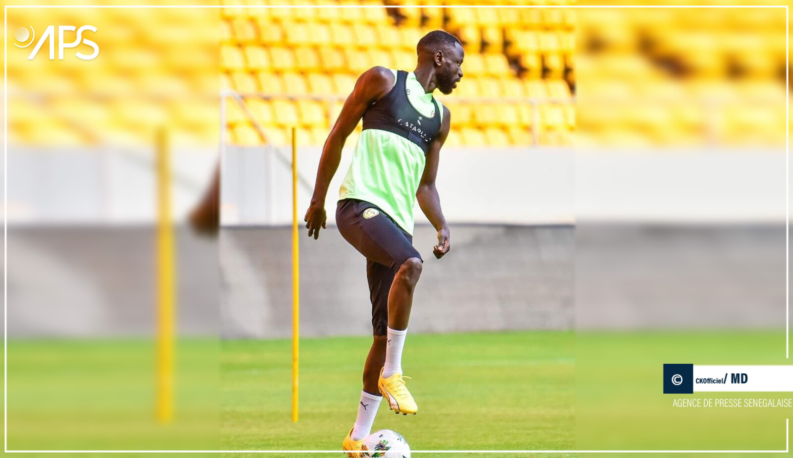 Cheikhou Kouyaté n'envisage pas d'arrêter avec la sélection nationale
