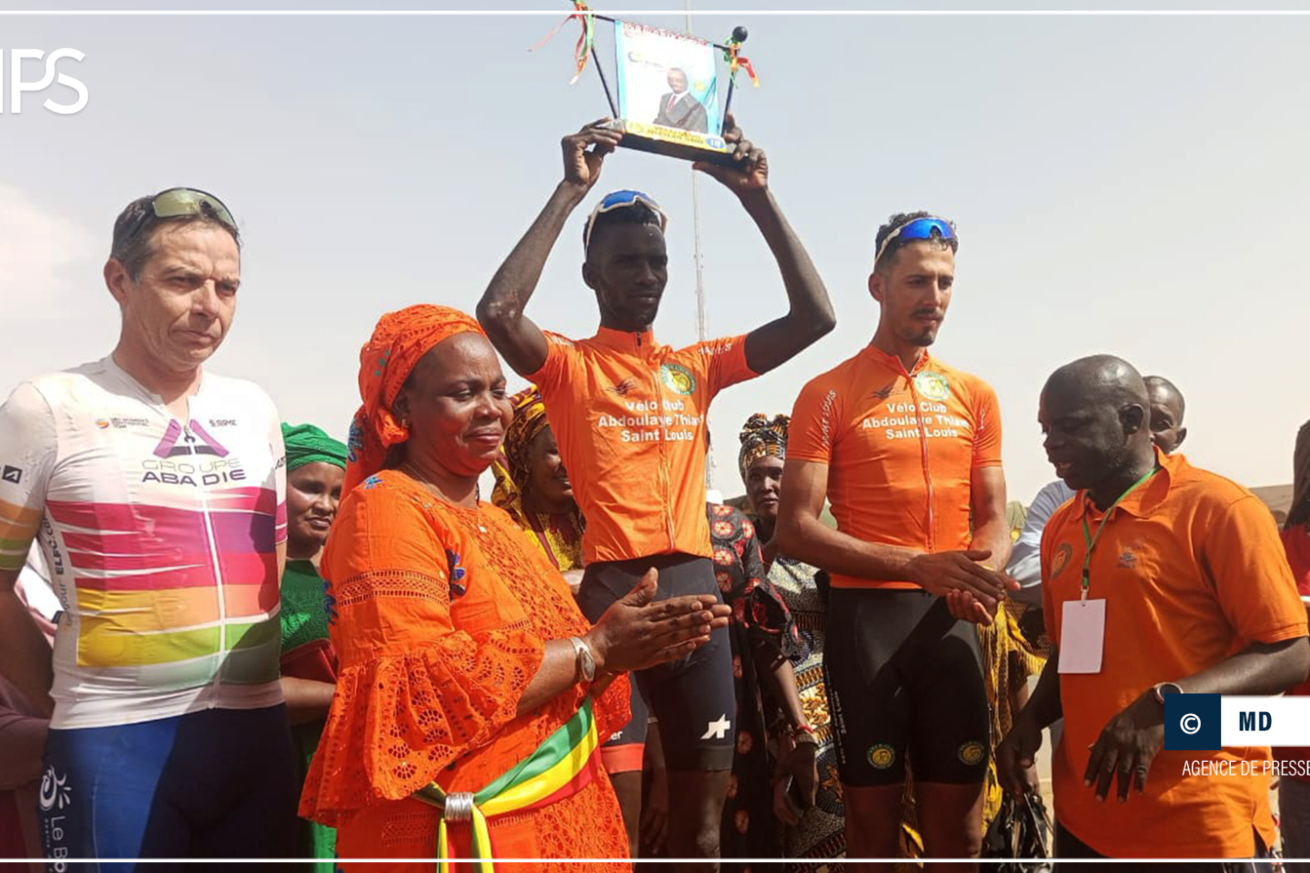 Tour du Fleuve : Oumar Guèye, vainqueur de la sixième étape Hayré Sédo-Ourossogui