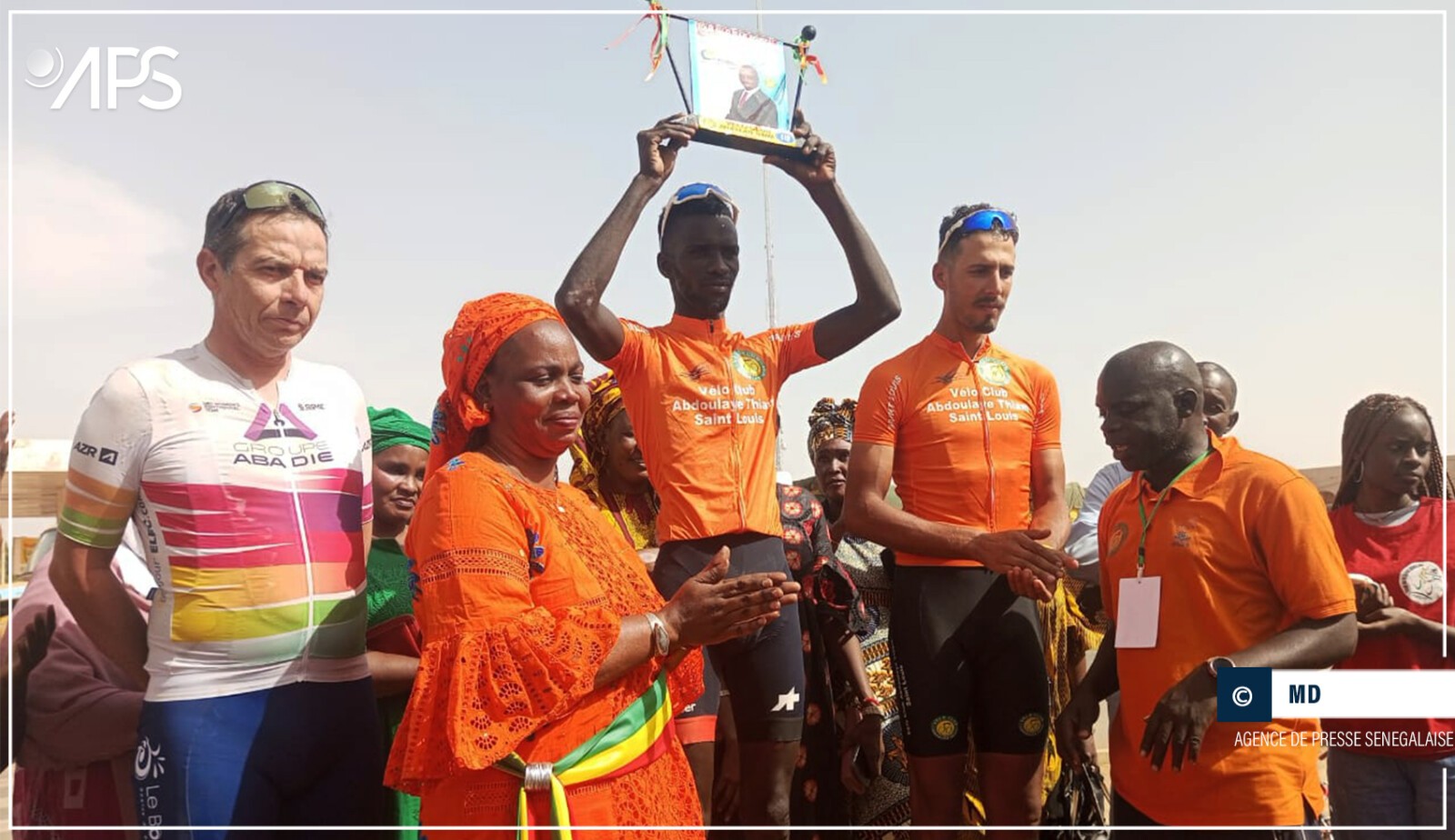 Tour du Fleuve : Oumar Guèye, vainqueur de la sixième étape Hayré Sédo-Ourossogui