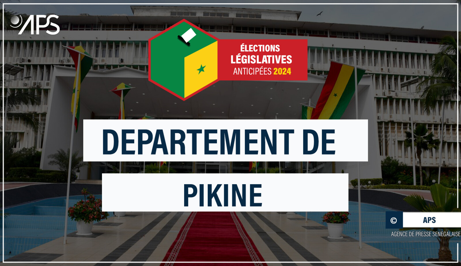 Pikine: démarrage du vote avec peu d'affluence