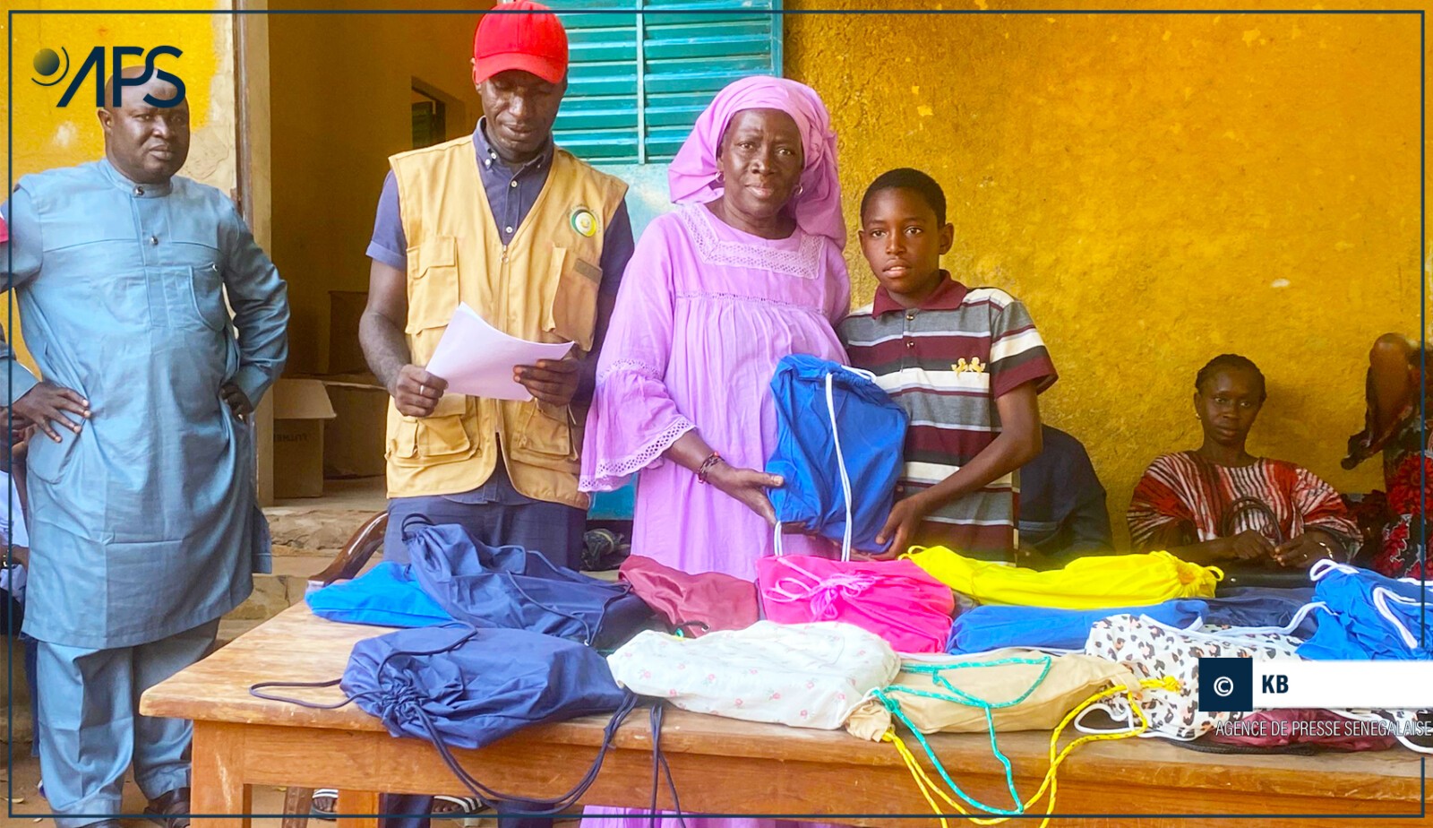 Des fournitures scolaires et pour bébés à 600 enfants de Ziguinchor 