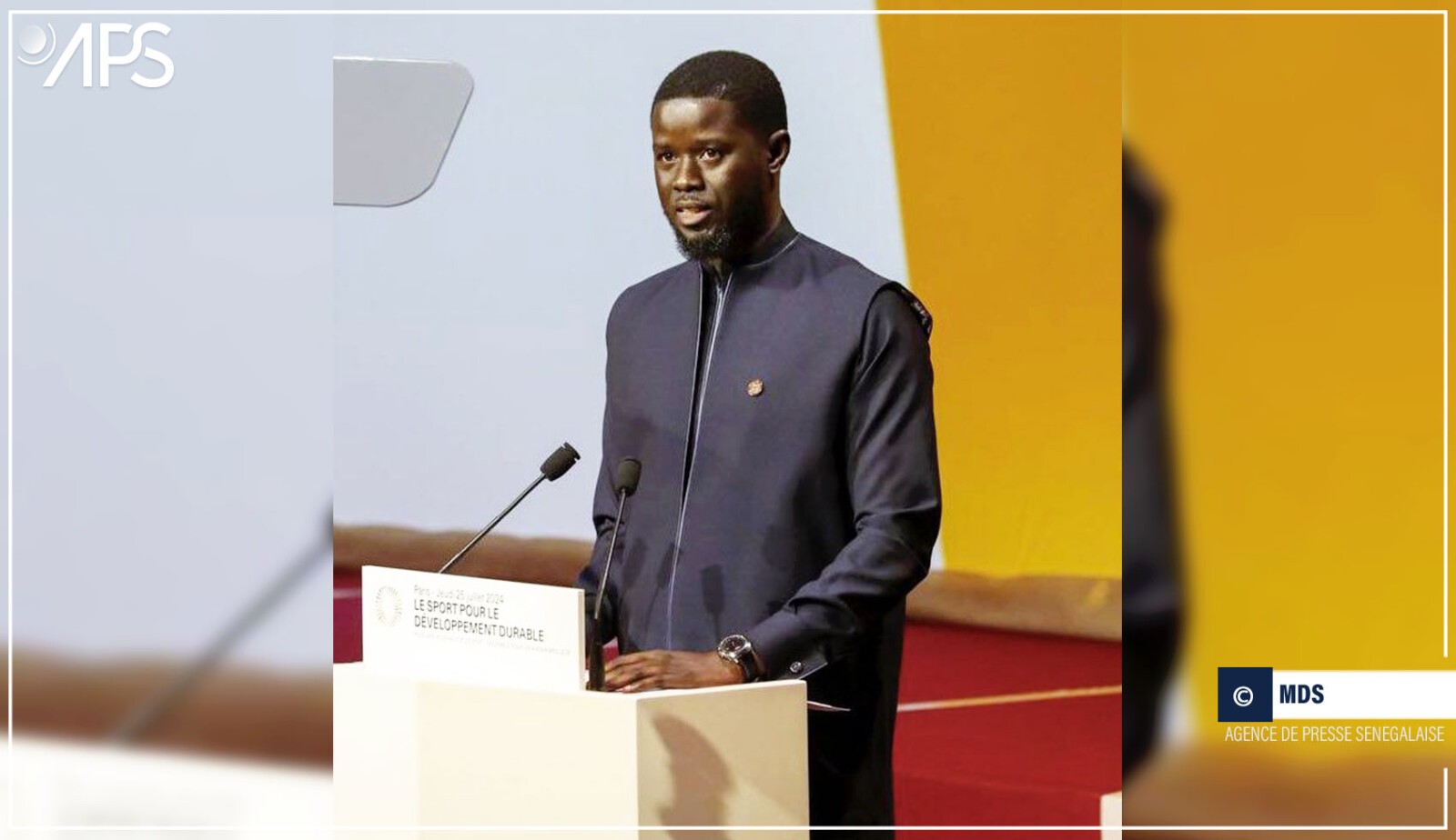 Le président Bassirou Diomaye explique l'organisation des JOJ Dakar 2026