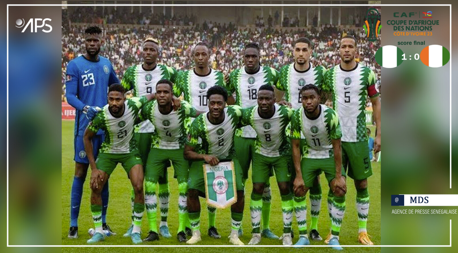 CAN 2023 : le Nigeria bat la Côte d'Ivoire, 1-0 