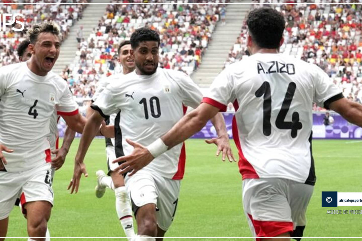 JO: l’Egypte en quart de finale du tournoi masculin de football