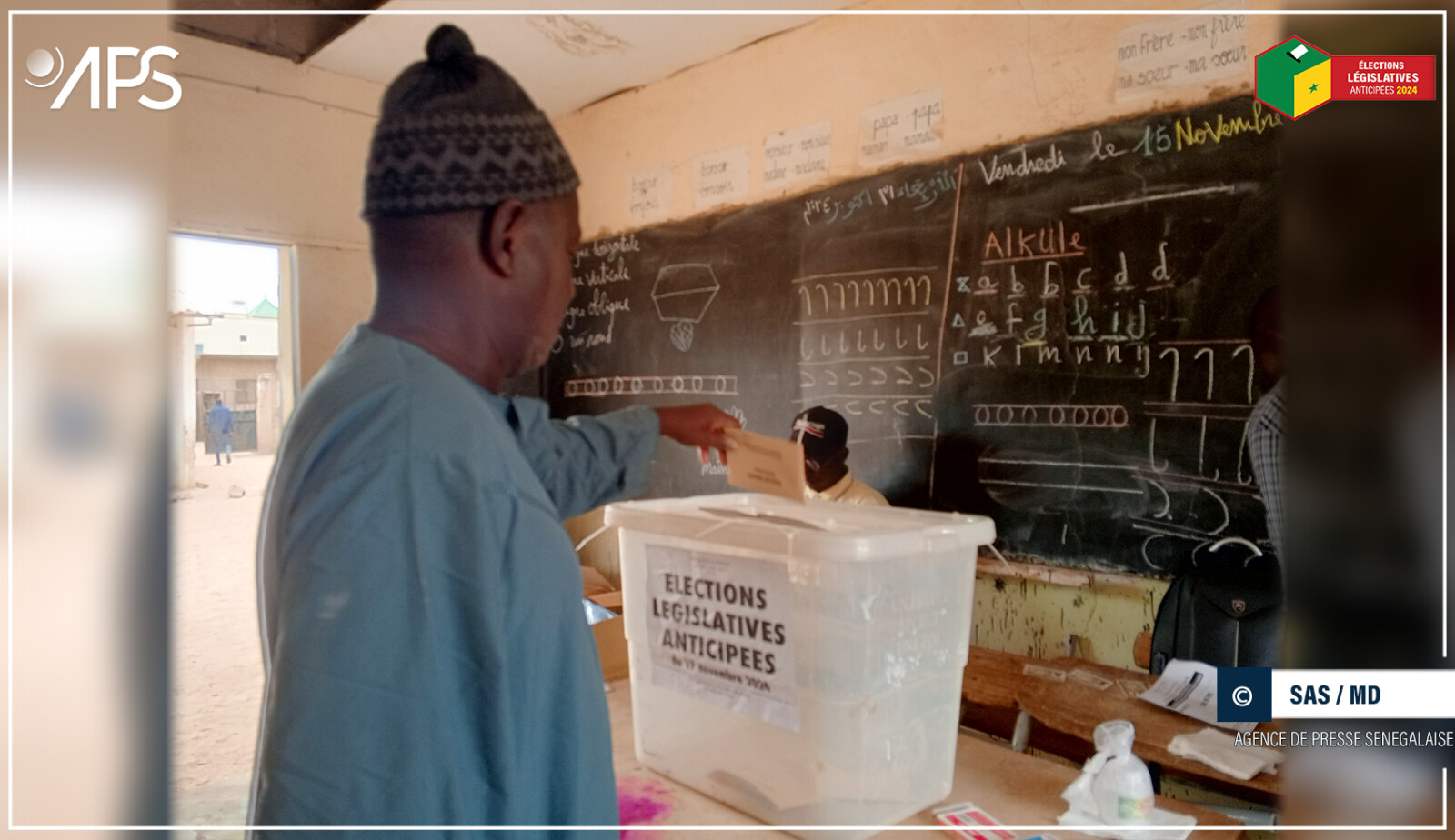 Médina : démarrage des opérations de vote au Centre Mour Diop