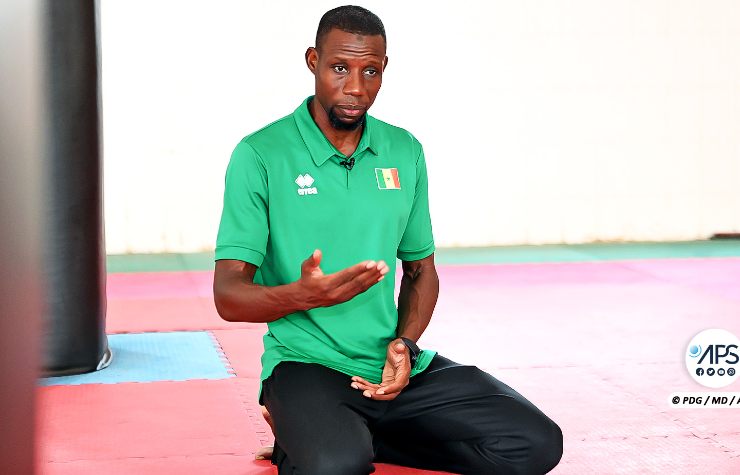 Championnat d’Afrique de karaté : l’entraîneur Ibrahima Konaté salue la “bonne prestation” des combattants sénégalais
