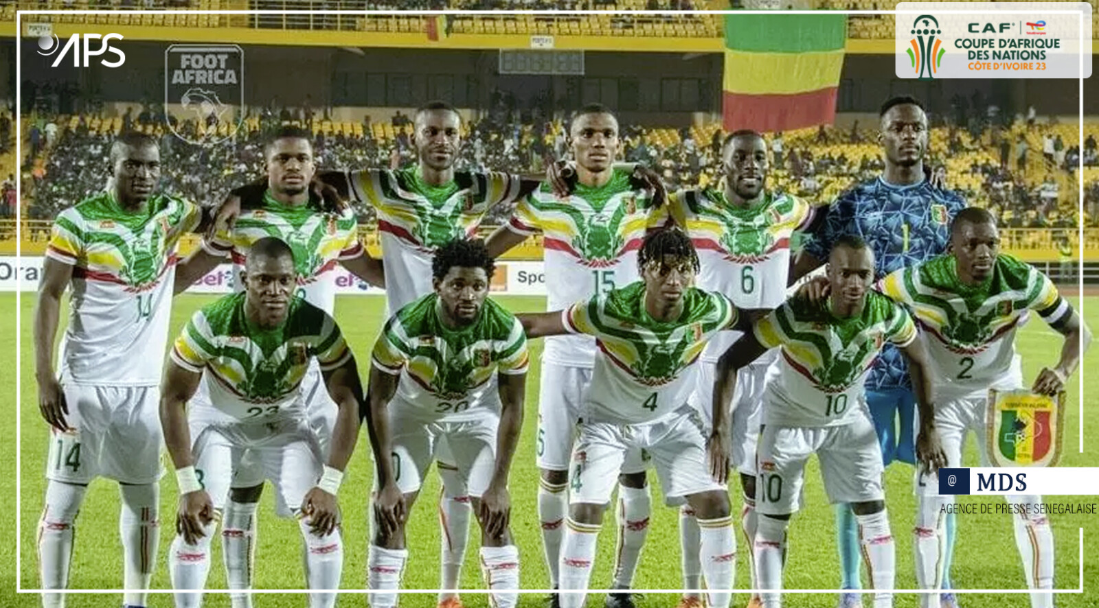 CAN 2023 : le Mali leader du groupe E avec quatre points