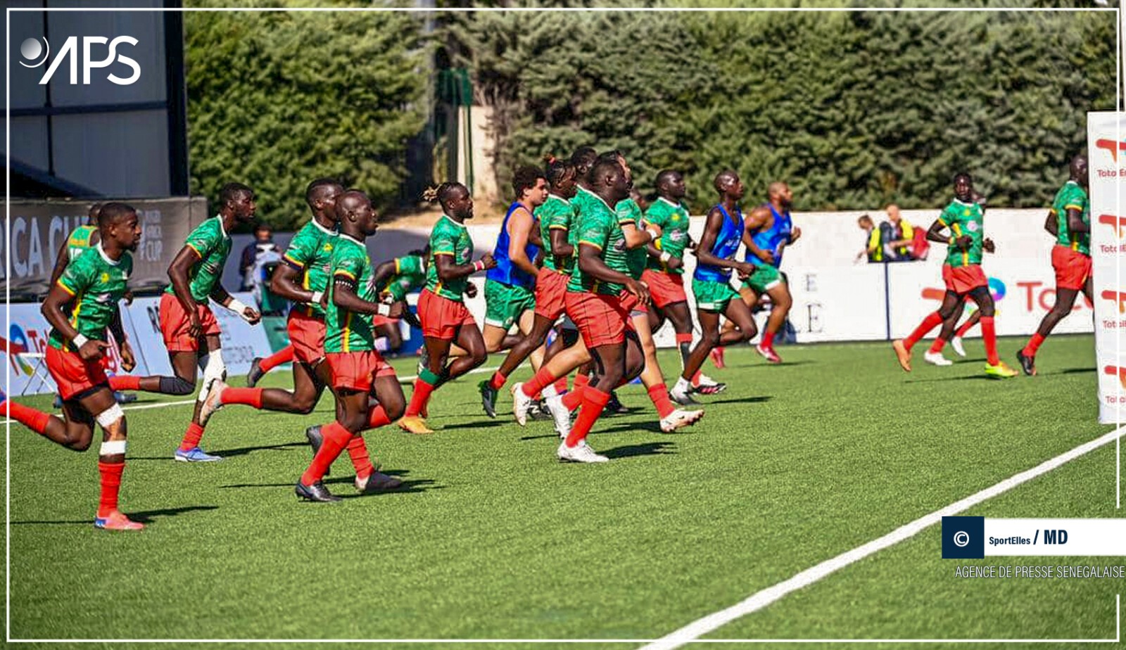 CAN rugby à XV : le Sénégal jouera contre l'Ouganda en match de classement pour les 5e et 6e places