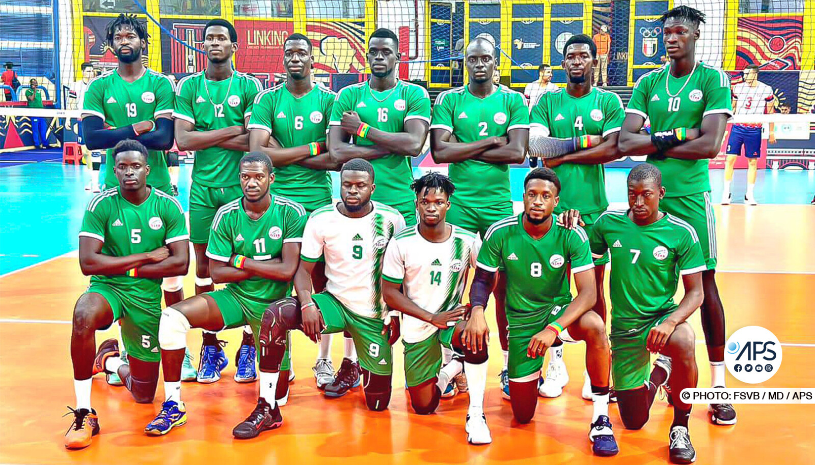 Championnat d’Afrique de volleyball : la Tunisie élimine le Sénégal en huitièmes de finale