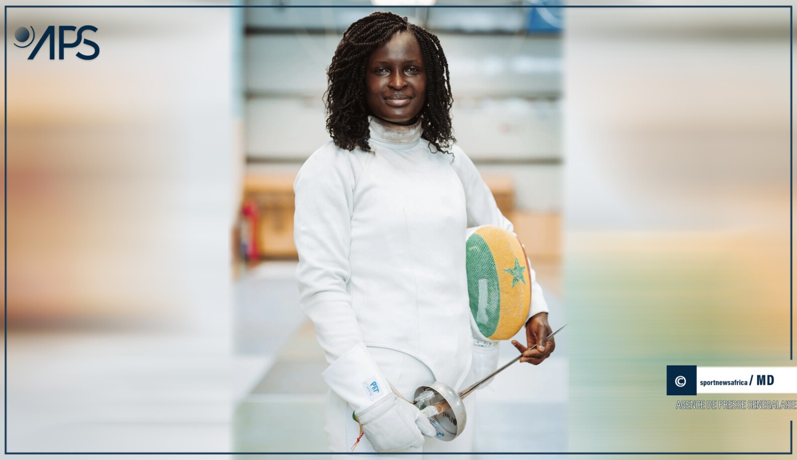 JO Paris 2024 : l'escrimeuse Ndèye Binta Diongue, première athlète sénégalaise à entrer en lice