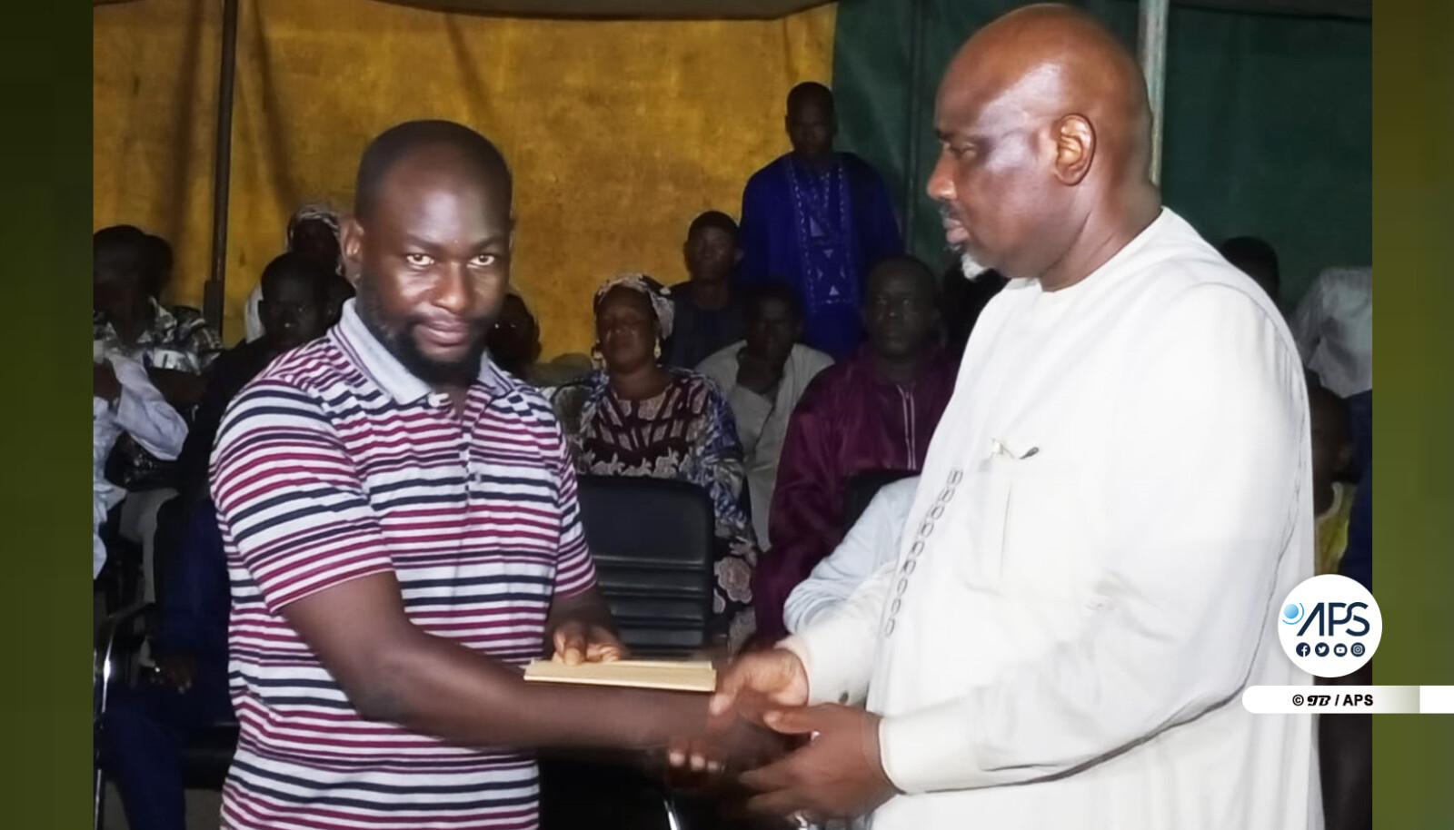 La mairie des Agnam remet une subvention aux associations sportives et culturelles
