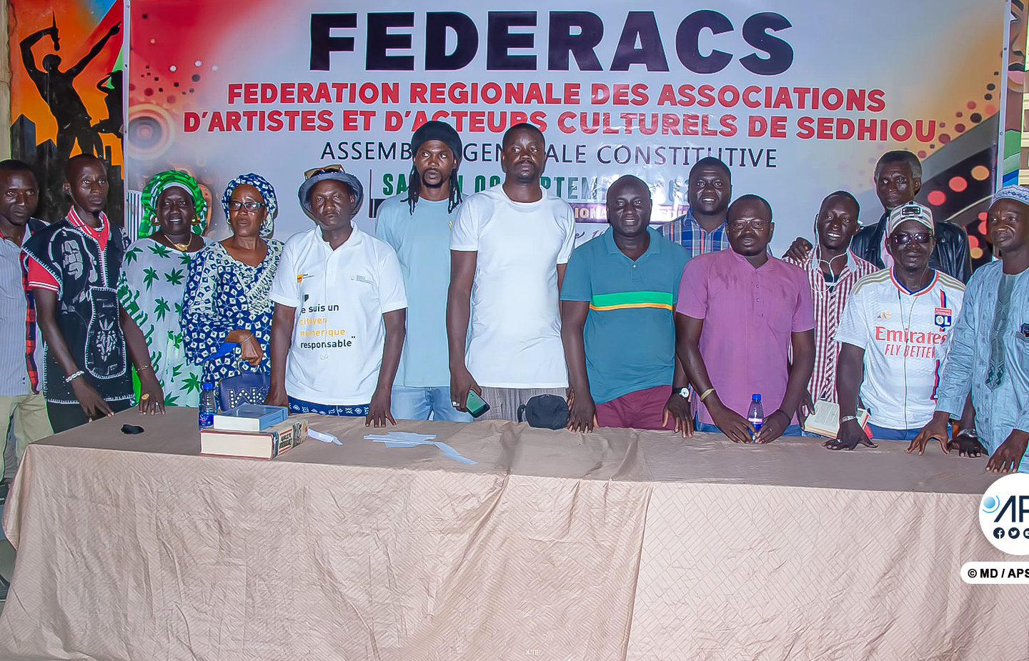 Une fédération régionale des associations d’artistes et acteurs culturels mise sur pied à Sédhiou