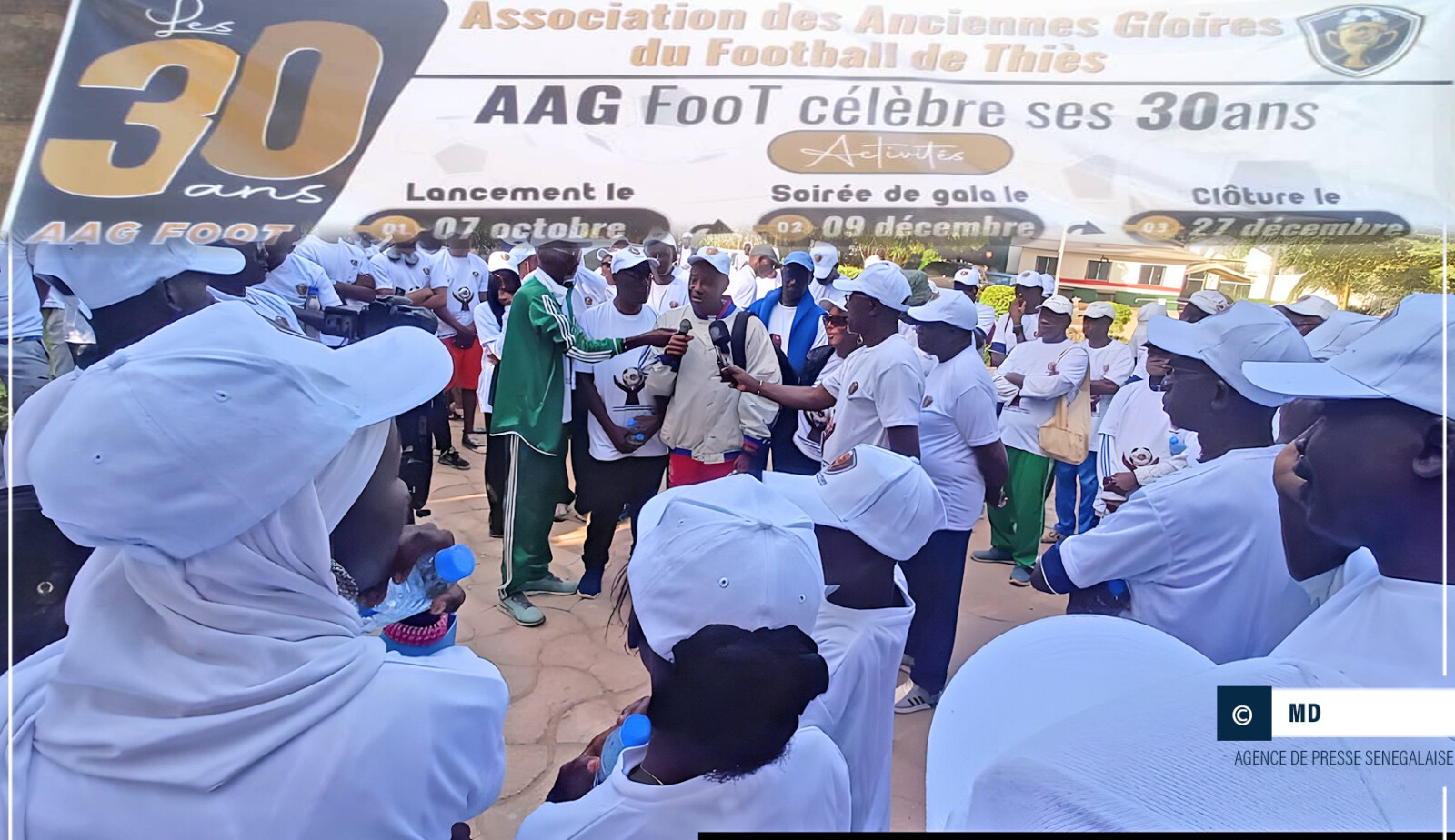 Thiès: une randonnée de l'Association des anciennes gloires du football pour fêter 30 ans d'existence