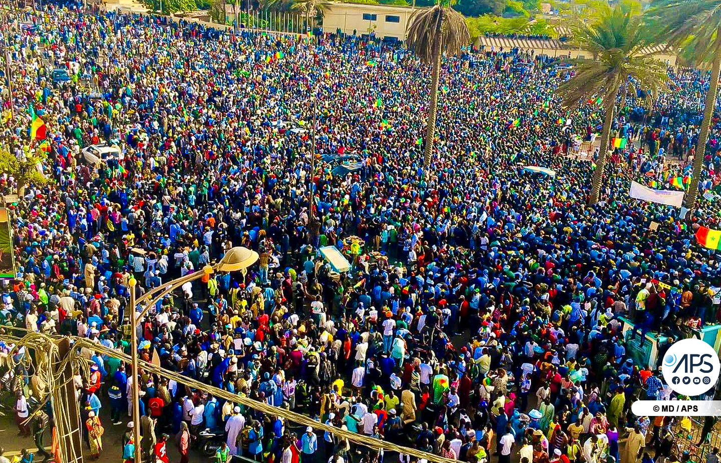Une foule nombreuse au rassemblement du F24 contre une troisième candidature de Macky Sall