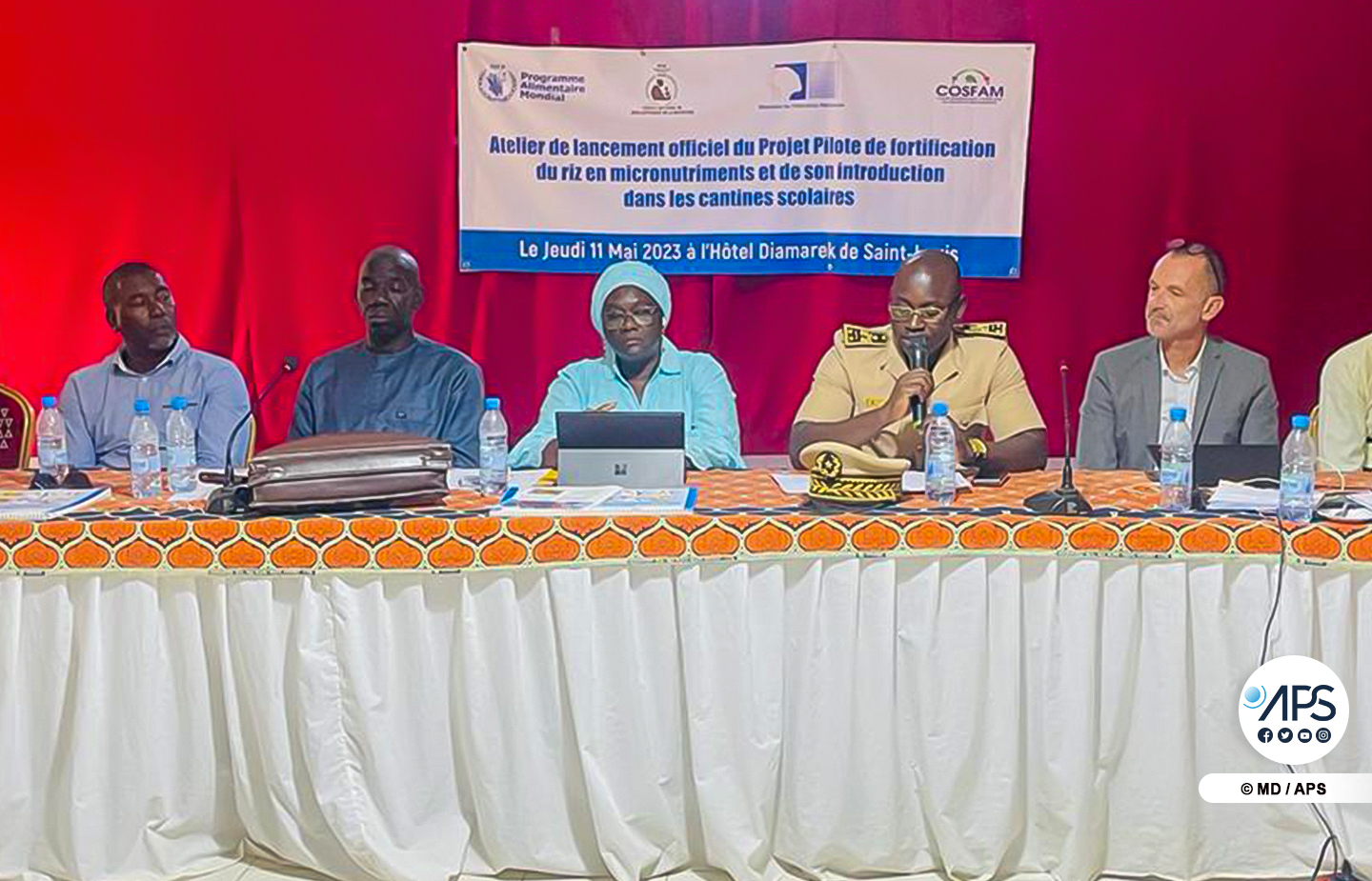Saint-Louis : lancement du programme de fortification du riz destiné aux cantines scolaires