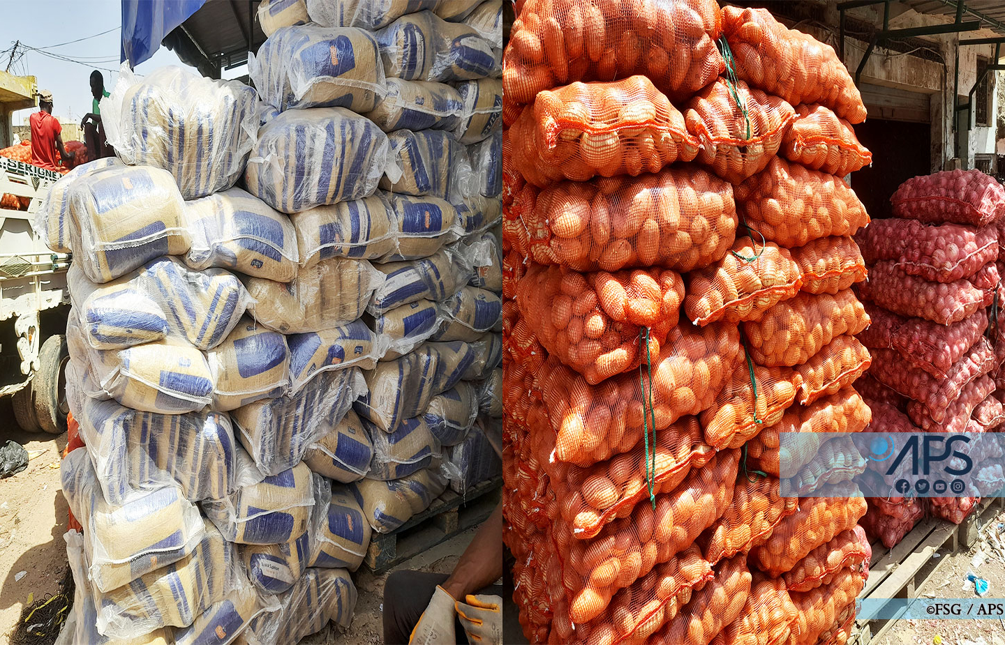 Touba : le marché Ocass bien approvisionné en oignons et pommes de terre (agent)