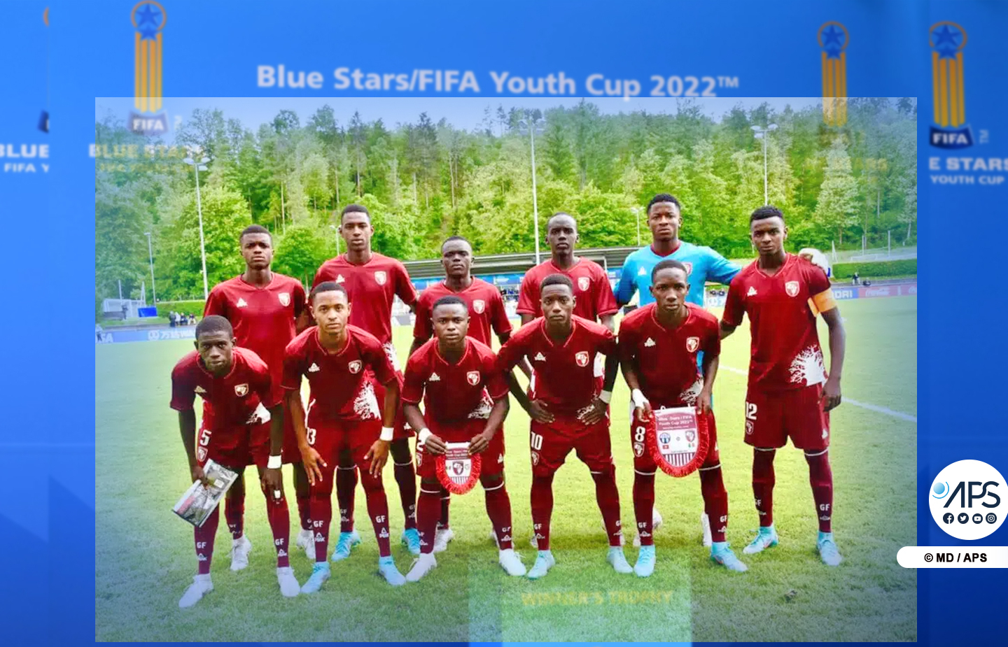 Blue Stars/FIFA Youth Cup 2023 : Génération Foot éliminée par Corinthians