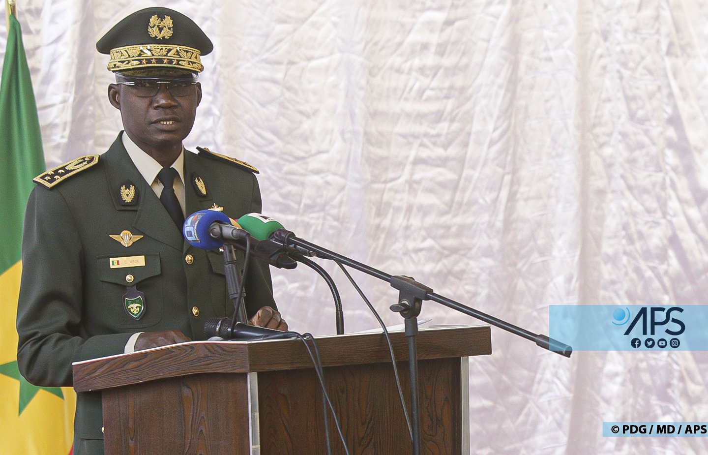 Une cérémonie d’au revoir du général d’armée Cheikh Wade, mardi